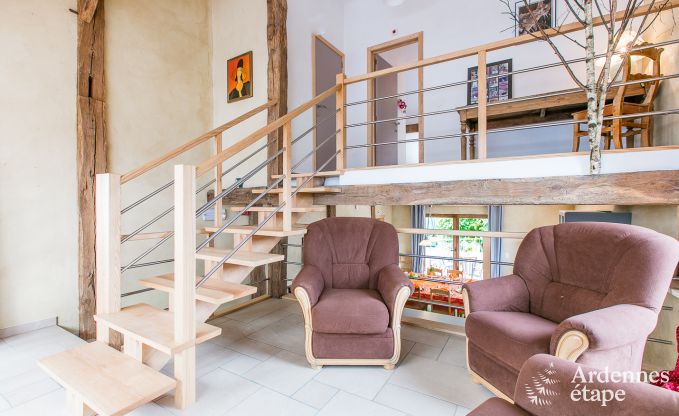 Maison de vacances  Rendeux, Ardenne, 6 personnes, 2 chambres, jardin priv, quipements bb, terrasse avec barbecue