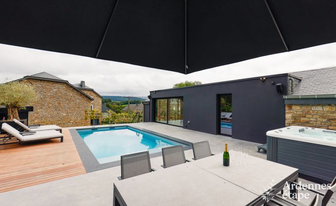 Maison de vacances avec piscine � Rendeux, Ardenne