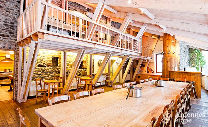 Maison de vacances � Robertville pour 31/34 personnes en Ardenne