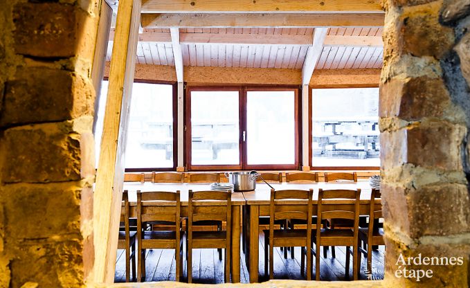 Maison de vacances � Robertville pour 31/34 personnes en Ardenne