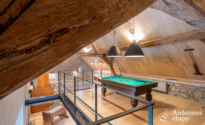 Charmante maison de vacances avec baby-foot, billard, feu cassette et jardin priv  Rochefort : convient pour 6 personnes