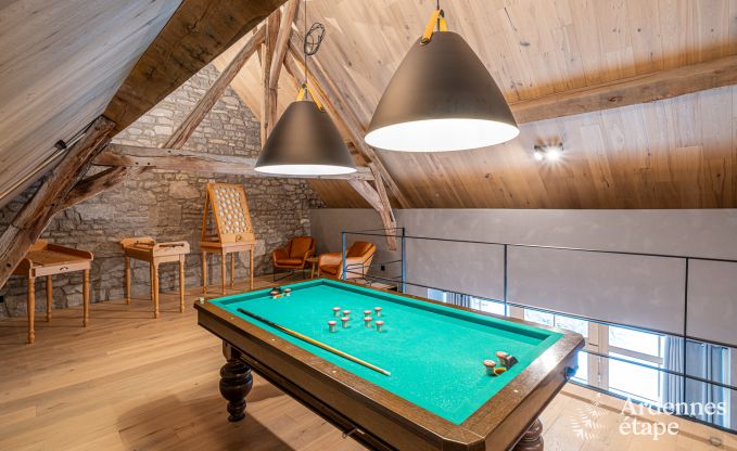 Charmante maison de vacances avec baby-foot, billard, feu cassette et jardin priv� � Rochefort : convient pour 6 personnes