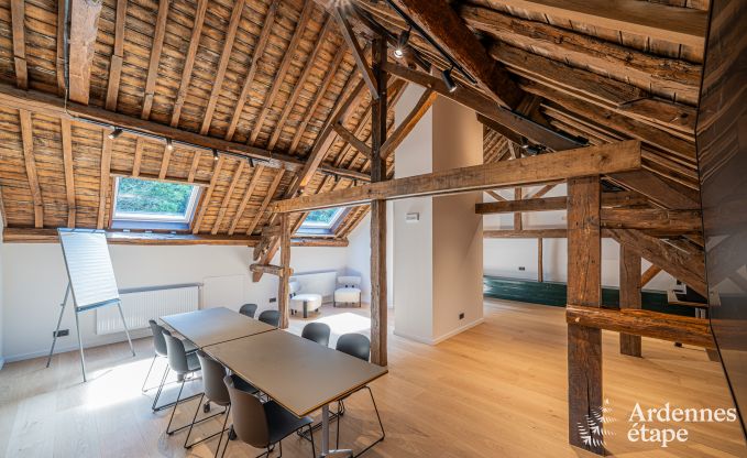 Grande maison de vacances  Rochefort pour 25 personnes avec 11 chambres, 11 salles de bains, sauna et bar