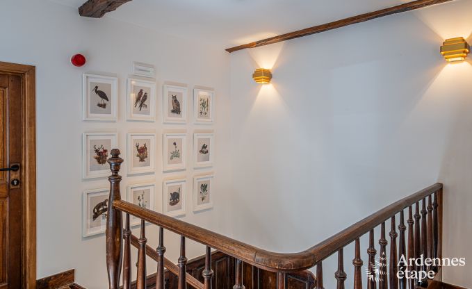 Grande maison de vacances  Rochefort pour 25 personnes avec 11 chambres, 11 salles de bains, sauna et bar