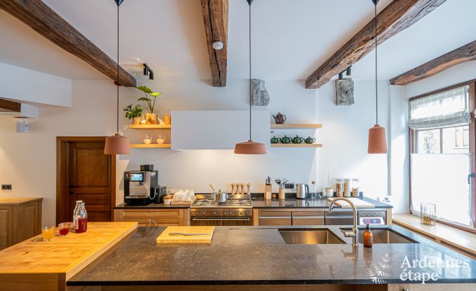 Grande maison de vacances  Rochefort pour 25 personnes avec 11 chambres, 11 salles de bains, sauna et bar