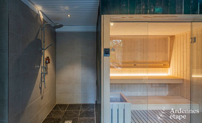 Grande maison de vacances  Rochefort pour 25 personnes avec 11 chambres, 11 salles de bains, sauna et bar