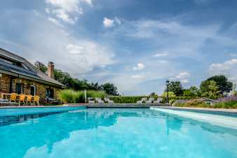 Villa de luxe avec piscine extrieure  Villers-sur-Lesse (Rochefort)