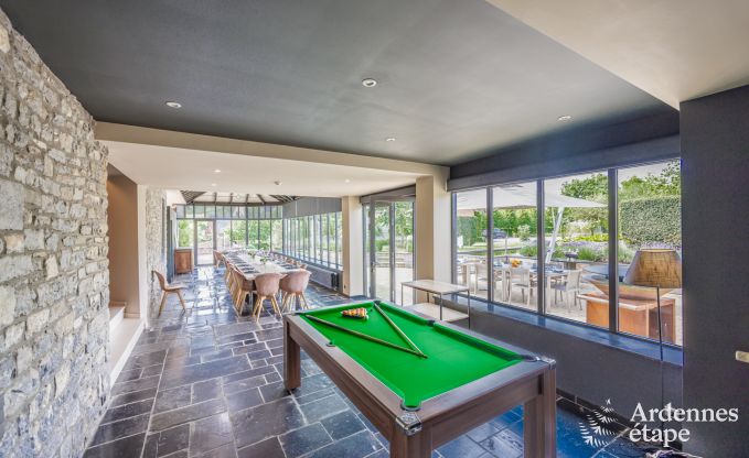 Villa de Luxe � Rochefort pour 20 personnes en Ardenne