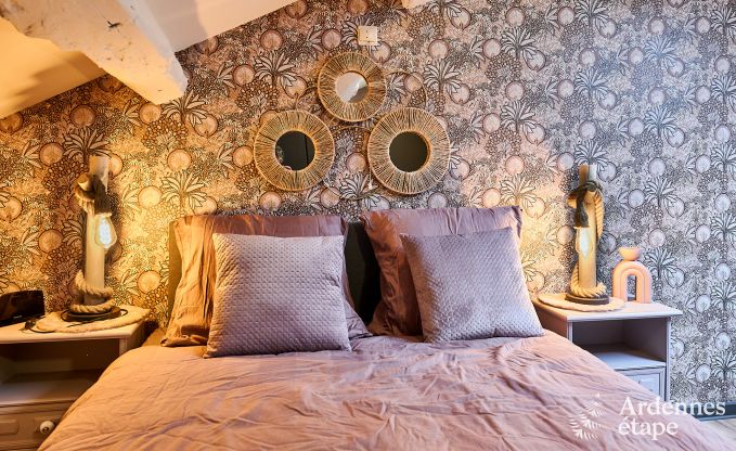 Charmante maison de vacances � Rochehaut pour 6-7 personnes avec jacuzzi, jardin priv� et � proximit� des sentiers de randonn�e