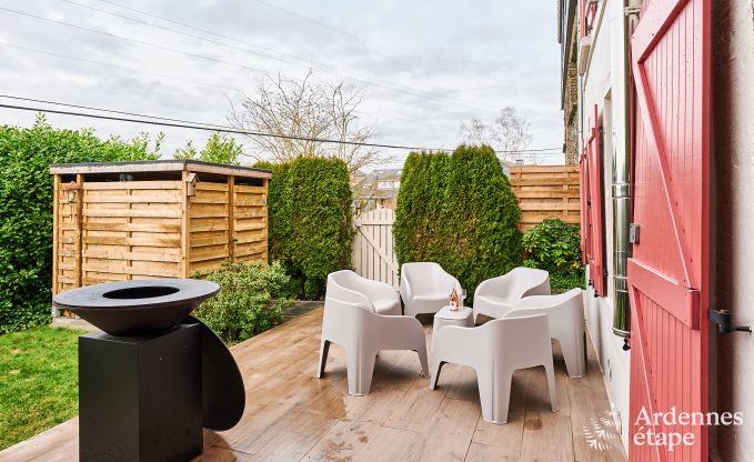 Charmante maison de vacances � Rochehaut pour 6-7 personnes avec jacuzzi, jardin priv� et � proximit� des sentiers de randonn�e