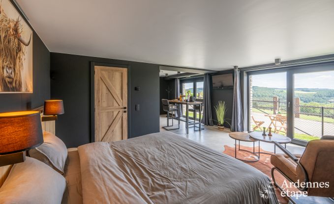 Maison de vacances avec vue magnifique pour 2 personnes � Rochehaut, Ardenne
