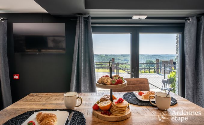Maison de vacances conviviale de plain-pied pour 2 personnes  Rochehaut avec vue