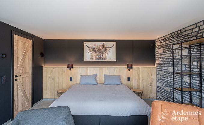 Maison de vacances conviviale de plain-pied pour 2 personnes  Rochehaut avec vue