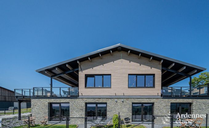 Maison de vacances conviviale de plain-pied pour 2 personnes  Rochehaut avec vue