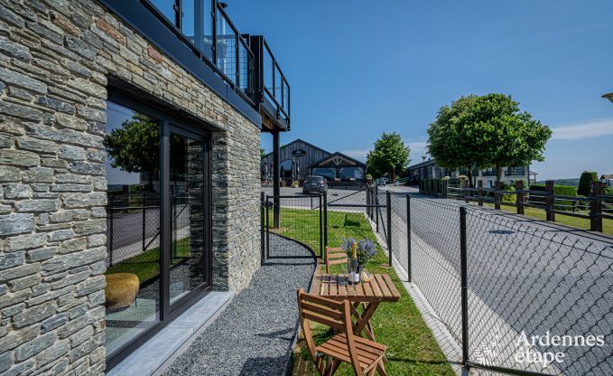 Maison de vacances conviviale de plain-pied pour 2 personnes  Rochehaut avec vue