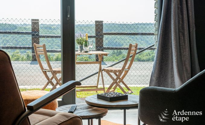 Maison de vacances conviviale de plain-pied pour 2 personnes  Rochehaut avec vue