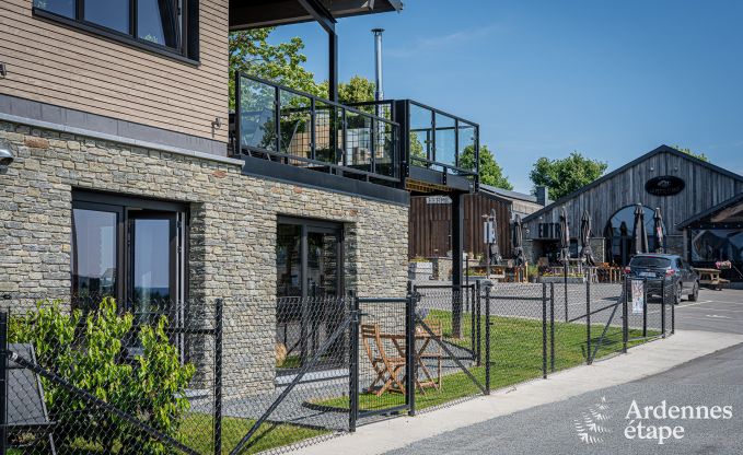 Maison de vacances conviviale de plain-pied pour 2 personnes  Rochehaut avec vue