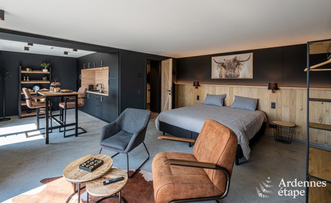 Maison de vacances conviviale de plain-pied pour 2 personnes  Rochehaut avec vue