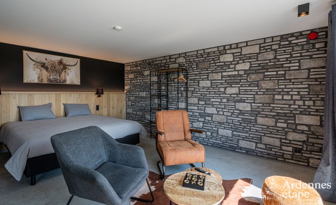 Maison de vacances conviviale de plain-pied pour 2 personnes  Rochehaut avec vue