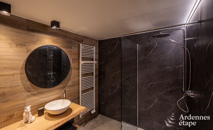 Villa moderne � Rochehaut : h�bergement spacieux pour 12 personnes avec jardin priv� et bain � remous