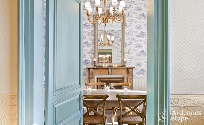 Maison de vacances � Saint-Hubert : havre de paix pour 7 personnes en Ardenne avec jardin priv� et �quipements familiaux