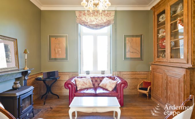 Maison de vacances � Saint-Hubert : havre de paix pour 7 personnes en Ardenne avec jardin priv� et �quipements familiaux