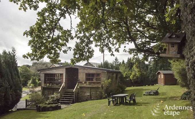 Chalet � Saint-Hubert pour 4/6 personnes en Ardenne