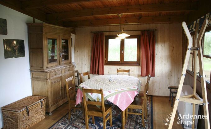 Chalet � Saint-Hubert pour 4/6 personnes en Ardenne
