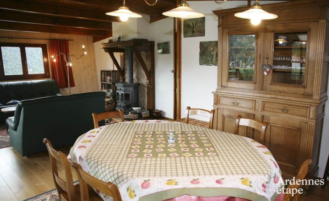 Chalet � Saint-Hubert pour 4/6 personnes en Ardenne