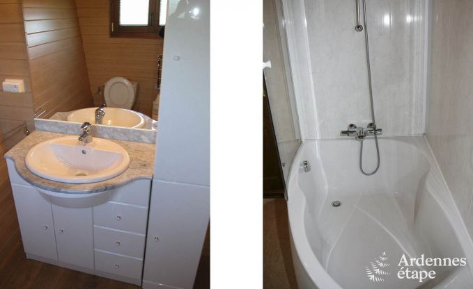 Chalet � Saint-Hubert pour 4/6 personnes en Ardenne