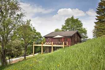 Chalet ardennais 9 personnes à Saint-Hubert, en province de Luxembourg
