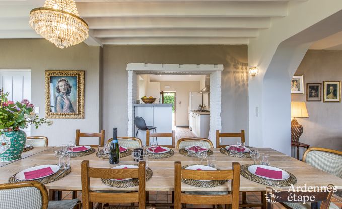 Gite de charme � Saint-Hubert pour 18 personnes en Ardenne