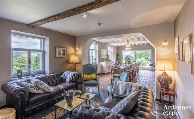 Gite de charme � Saint-Hubert pour 18 personnes en Ardenne