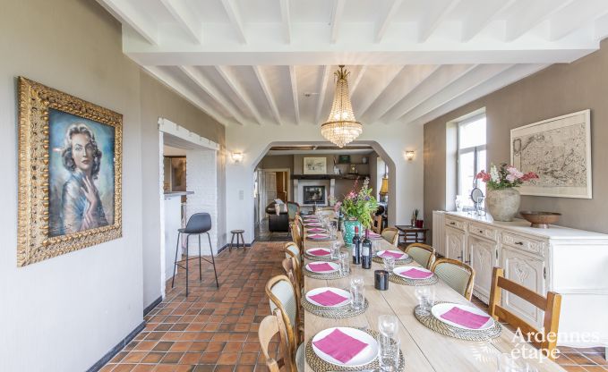 Gite de charme � Saint-Hubert pour 18 personnes en Ardenne