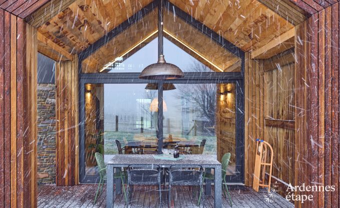 Maison de vacances  Saint-Hubert : hbergement confortable pour 6 personnes avec sauna, salle de jeux et jardin priv en Ardenne