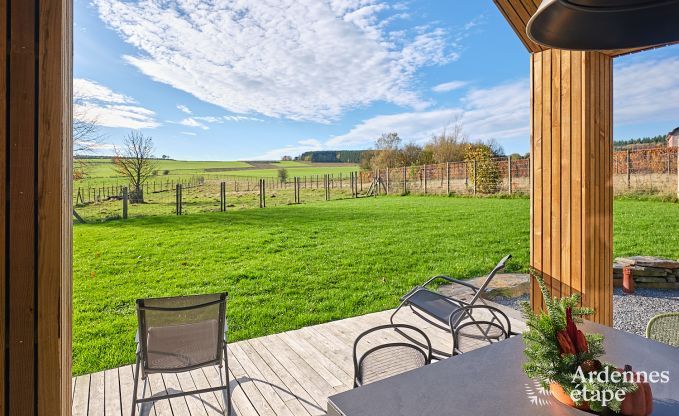 Maison de vacances  Saint-Hubert : hbergement confortable pour 6 personnes avec sauna, salle de jeux et jardin priv en Ardenne