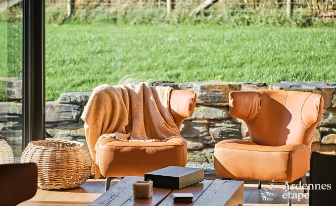 Maison de vacances  Saint-Hubert : hbergement confortable pour 6 personnes avec sauna, salle de jeux et jardin priv en Ardenne