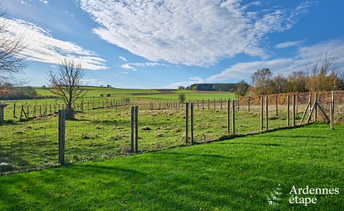 Maison de vacances  Saint-Hubert : hbergement confortable pour 6 personnes avec sauna, salle de jeux et jardin priv en Ardenne