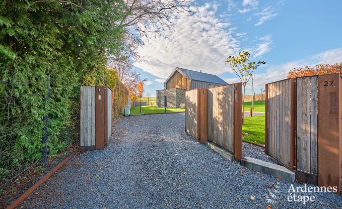 Maison de vacances  Saint-Hubert : hbergement confortable pour 6 personnes avec sauna, salle de jeux et jardin priv en Ardenne