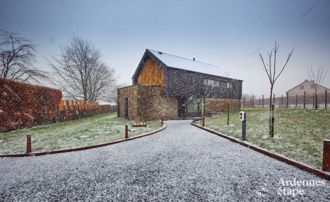 Maison de vacances  Saint-Hubert : hbergement confortable pour 6 personnes avec sauna, salle de jeux et jardin priv en Ardenne