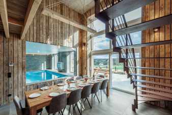 Luxueuse villa pour 12 personnes à Saint-Hubert en Ardenne
