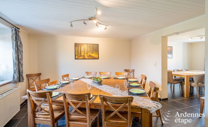 Maison de vacances � Saint-Hubert pour 15 personnes en Ardenne