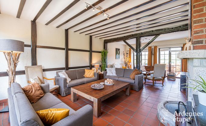 Maison de vacances � Saint-Hubert pour 15 personnes en Ardenne