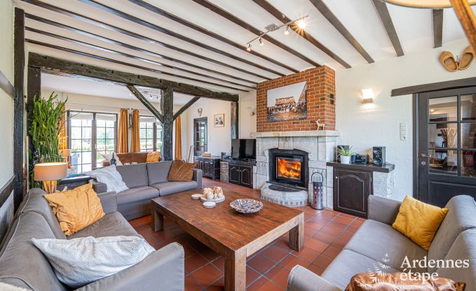 Maison de vacances � Saint-Hubert pour 15 personnes en Ardenne