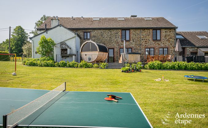 Maison de vacances � Saint-Hubert pour 15 personnes en Ardenne