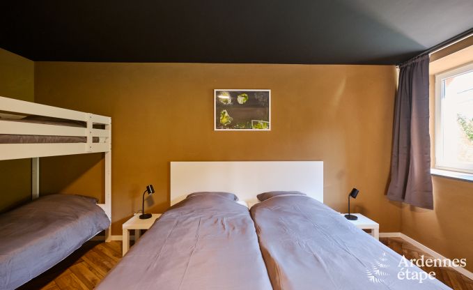 Grande maison de vacances Saint-Vith pour 23 personnes avec 6 chambres, sauna et grand jardin