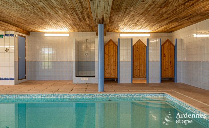 Maison de vacances familiale confortable avec piscine � Sainte-Ode, Ardenne