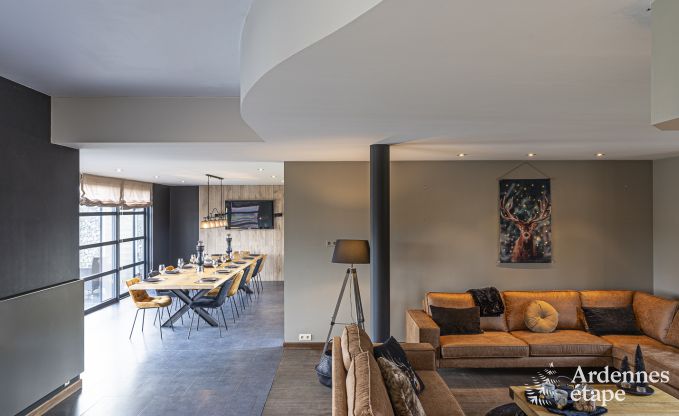 Villa  Sainte-Ode pour 14 personnes avec piscine, jacuzzi, sauna, bar et cinma