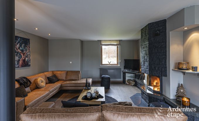 Villa � Sainte-Ode pour 14 personnes avec piscine, jacuzzi, sauna, bar et cin�ma