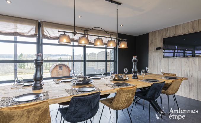 Villa � Sainte-Ode pour 14 personnes avec piscine, jacuzzi, sauna, bar et cin�ma